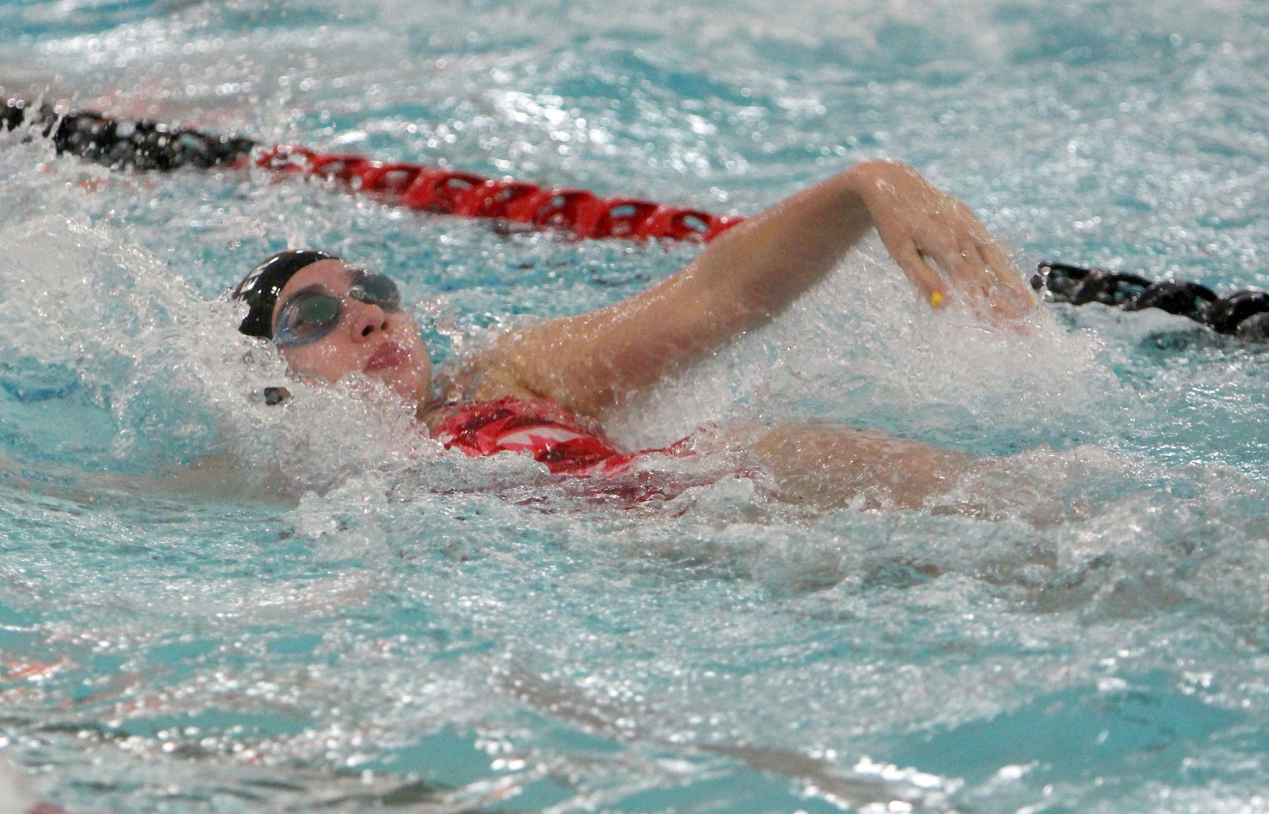 Hudson at Chi-Hi girls swimming 9-10-19